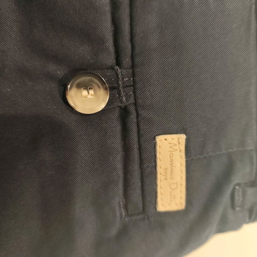 Massimo Dutti blue fabric pants like new for 9-10 years old