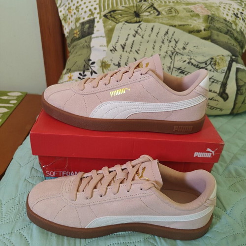 Puma Club II sneakers new, white and pink, size 39