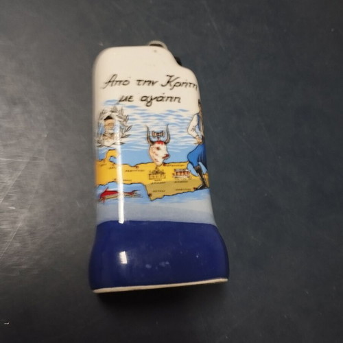 Souvenir lighter used from Crete