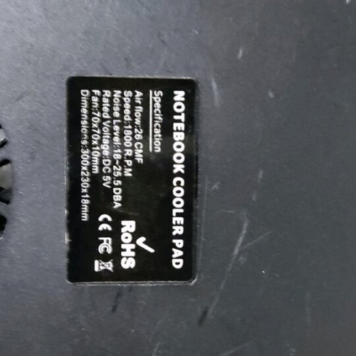 Laptop cooler like new with 3 fans