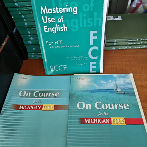 On Course for the Michigan ECCe coursebook and workbook used with Mastering Use of English volume