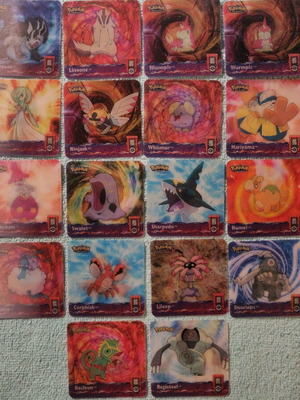 Pokémon artbox 3d evolution σαν καινούργιο, πακέτο 26 πλαστικές κάρτες