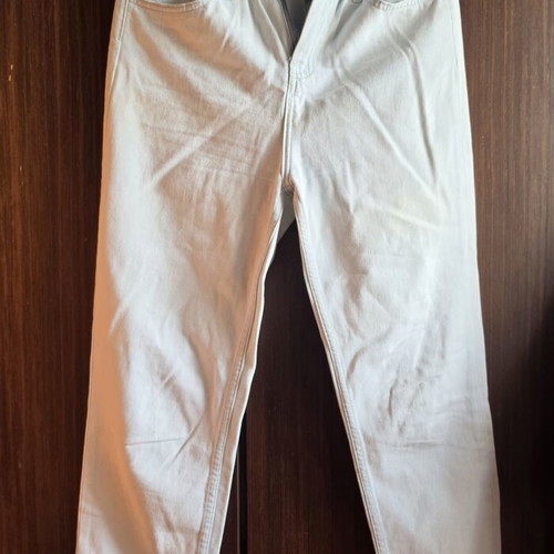 Pin Up white high waist jeans size M like new