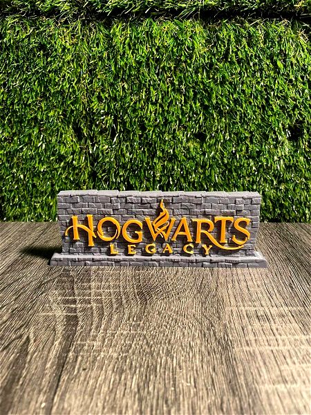 3D printed Harry Potter - Hogwarts Legacy diakosmitiko logo