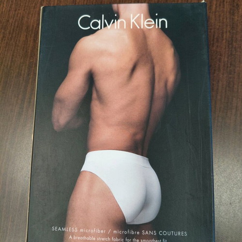 Calvin Klein men's briefs black size S new, pack of 2