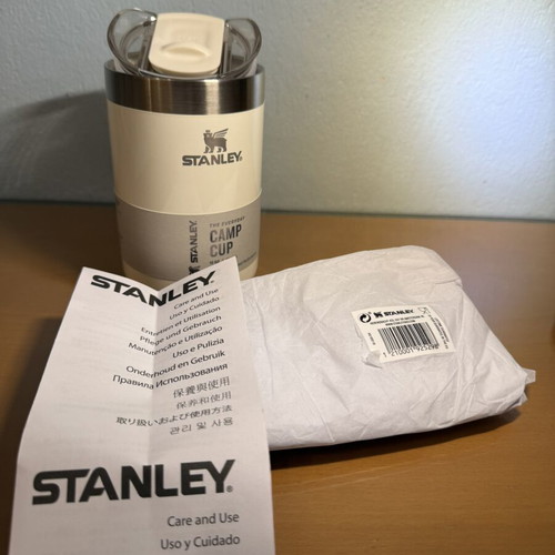 Stanley Everyday Camp Cup 354ml cream gloss new