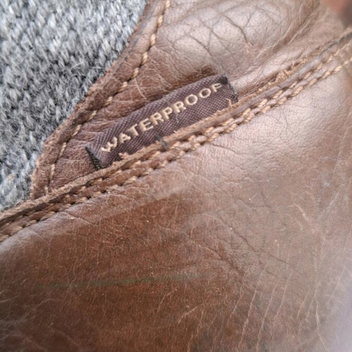 Napapijri women's boots like new, wool and leather, waterproof