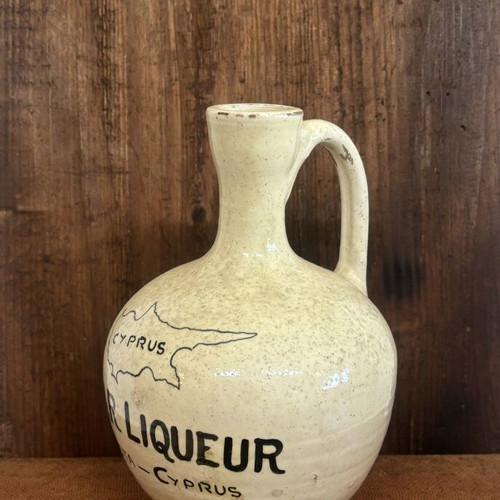 Cypriot Clay Bottle used, rare, from Famagusta pre war