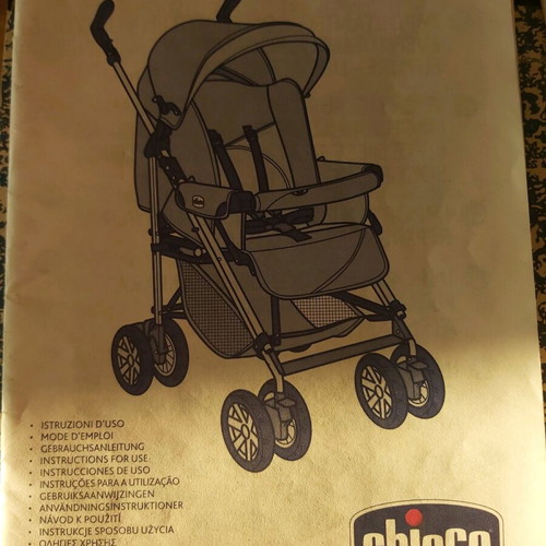 3-in-1 Chicco stroller, car seats and carrycot used