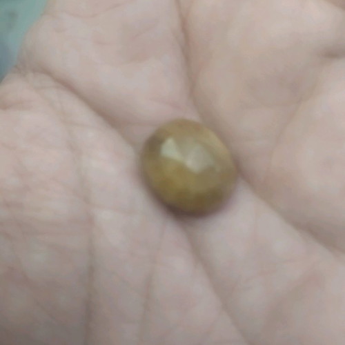 Yellow Beryl 16.05 ct new with certificate of authenticity