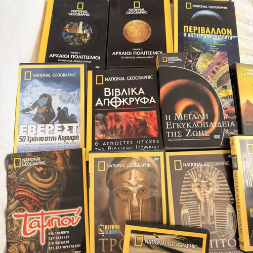 National Geographic documentary DVD box set, 15 like new