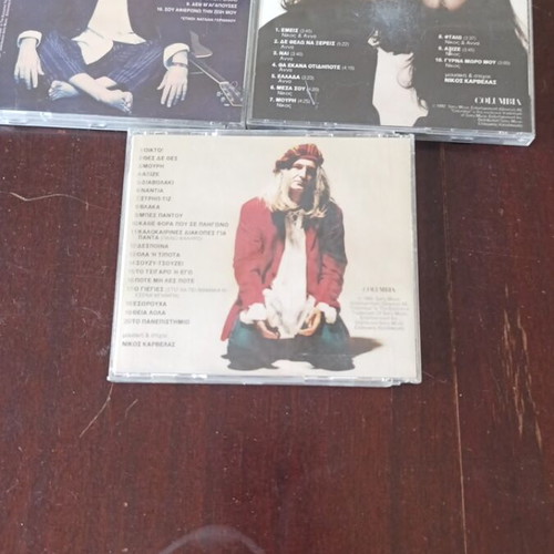 Nikos Karvelas & Anna Vissi CD collection like new, pack of 3