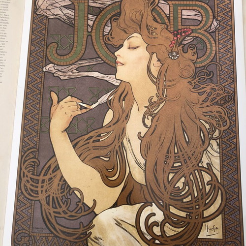 Mucha Posterbook με 6 μεγάλες αφίσες τέχνης, Taschen
