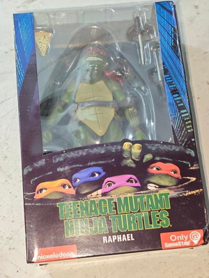 Raphael Teenage Mutant Ninja Turtles 1990 Movie Figure GameStop Exclusive like new