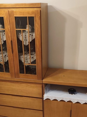 Furniture unit with drawers, width 1.85m height 1.70m depth 42cm