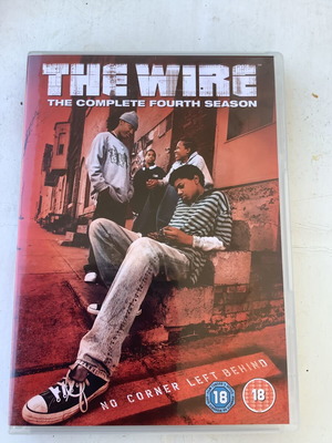 The Wire DVD series seasons 4 and 5 like new, subtitled