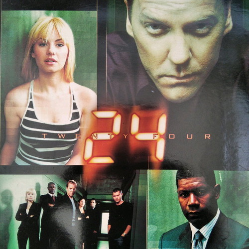 Twenty Four Season 3 DVD used, subtitles, 7-disc set