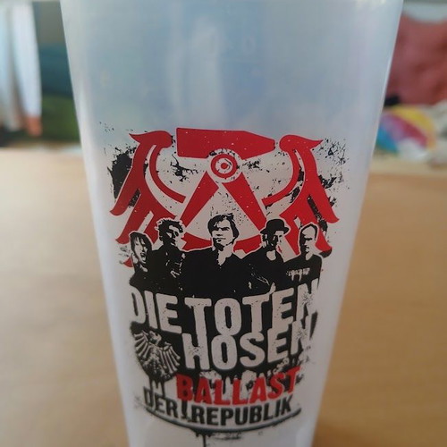 Die Toten Hosen collectible glasses like new, set of 2