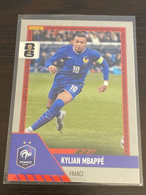 Panini FIFA World Cup Mbappe card new