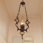 Vintage ceiling light like new