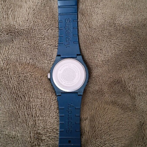 Superdry unisex wristwatch, blue