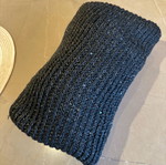 H&M loop scarf like new with shine and sequins