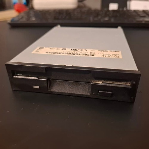 Floppy drive 3.5 internal NEC used vintage