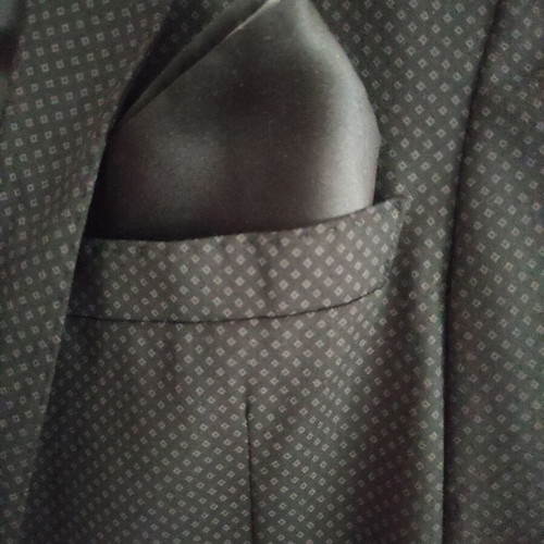 Sollolono Italian men's jacket new, size 44, black