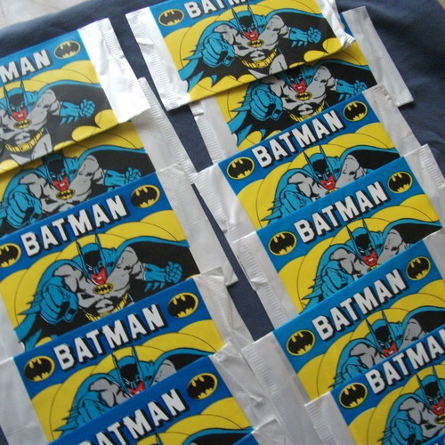 Batman stickers new, pack of 30 sealed envelopes