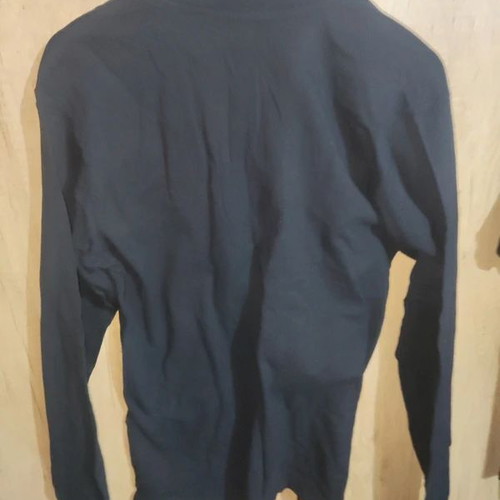 Tommy Hilfiger polo shirt, long sleeve, 3XL, slim fit, blue