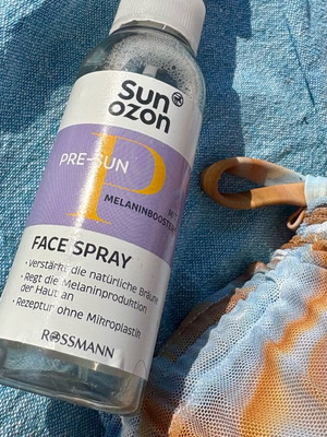 SUN OZON Pre-Sun Face Spray with Melanin This is a delivery with boxnow!