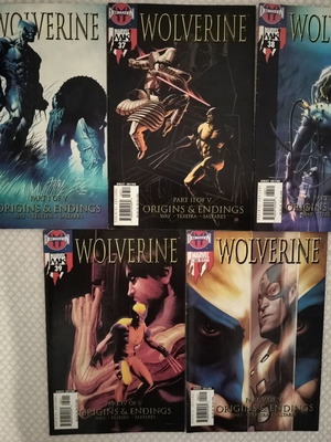 Wolverine comics #36-40 Origins & Endings complete storyline