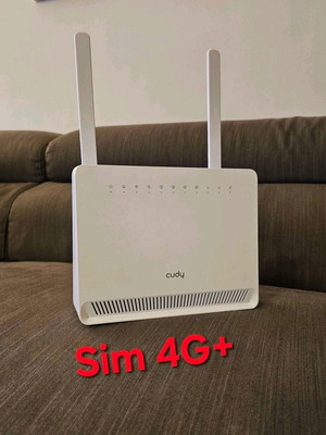 Cudy LT700v 4G+ router like new with sim card slot