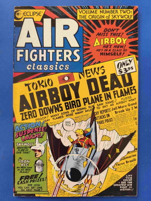 Eclipse Air Fighters Classics 2 comic book used, English