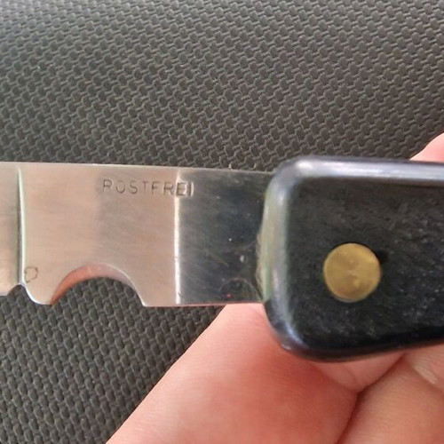 Antonini Folding Knife like new, stainless steel blade