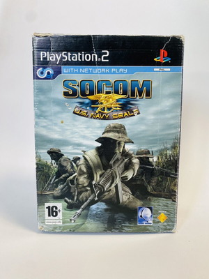 Socom US Navy Seals PS2 game with headset, used, English