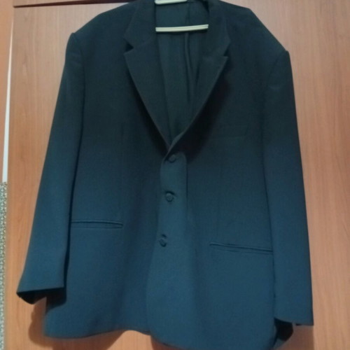 Men's black suit 3XXXL like new