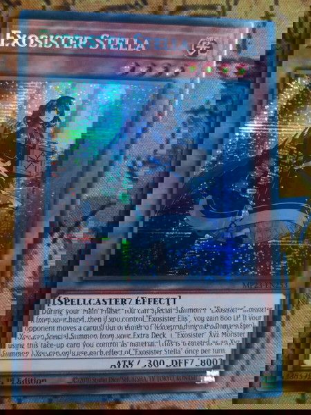 Exosister Stella (Secret Rare, Yugioh)
