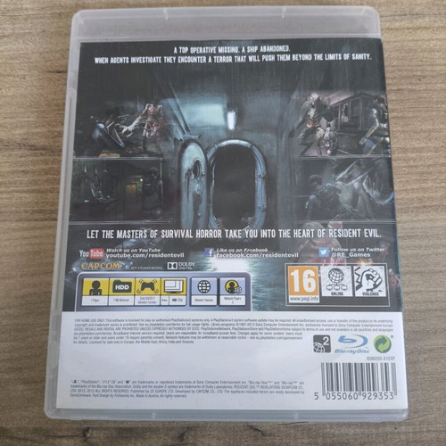 RESIDENT EVIL REVELATIONS JOGO PS3 MIDIA FISICA - Escorrega o Preço