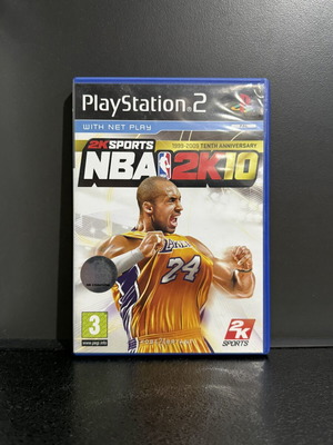NBA 2K10 PS2 game used