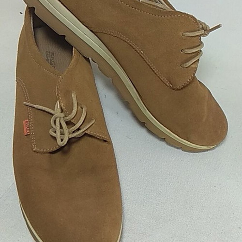 Παπούτσια από δέρμα nubuck μεταχειρισμένα, νούμερο 41, καφέ