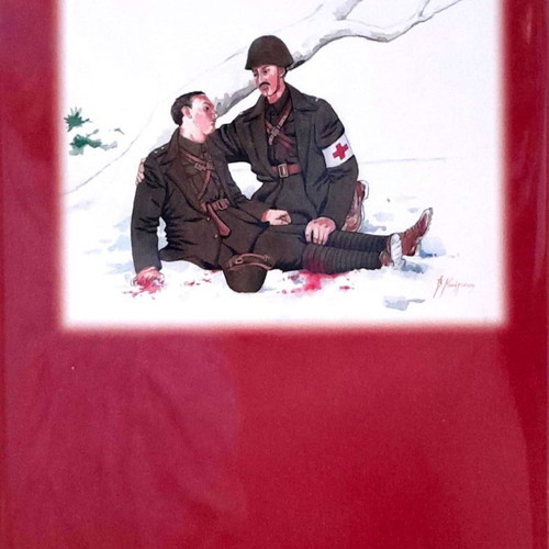 Collectible volume The contribution of the Armed Forces Medical Service in the 1940-44 epic new