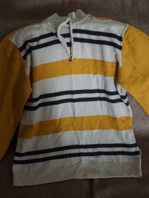 Men's striped sweater Sergio Tacchini like new, XL