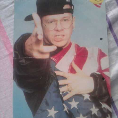 New Kids On The Block poster used, Joe McIntyre & Donnie Wahlberg