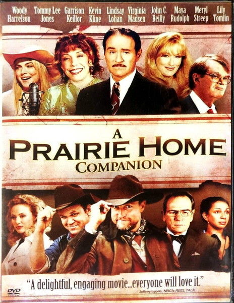 DVD A PRAIRIE HOME COMPANION COMEDY/MUSICAL MOVIE WITH TOMMY LEE JONES
