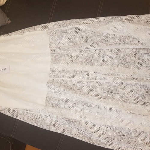 Guess lace skirt new, women's, size 36/S, white