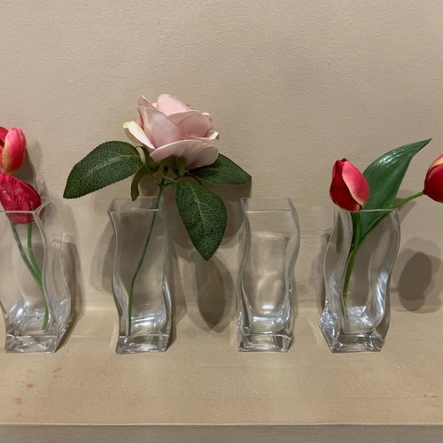 Decorative vases like new, set of 4 small