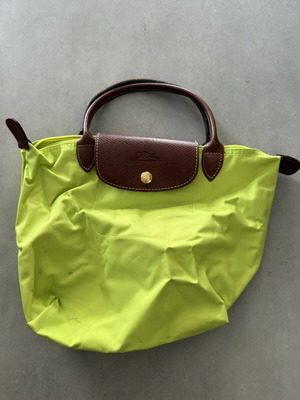 Longchamp Le Pliage small handbag, green