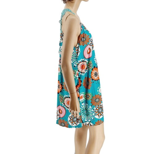Short colorful dress new one size