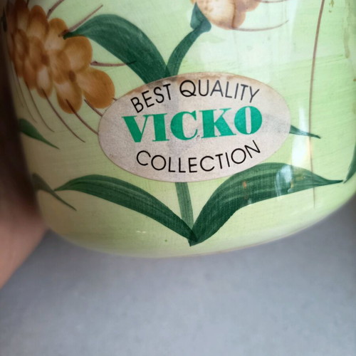 Vicko jars used, set of 2 for coffee or herbs